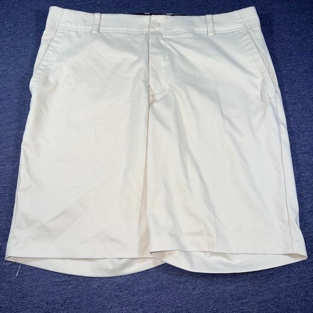 Nike white golf shorts